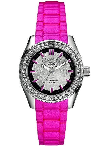 Marc Ecko E11599M3 Relógio para mulher, pulseira de silicona
