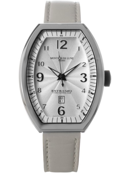 Montres De Luxe 09EX-LAS-8300 γυναικείο ρολόι, με λουράκι real leather