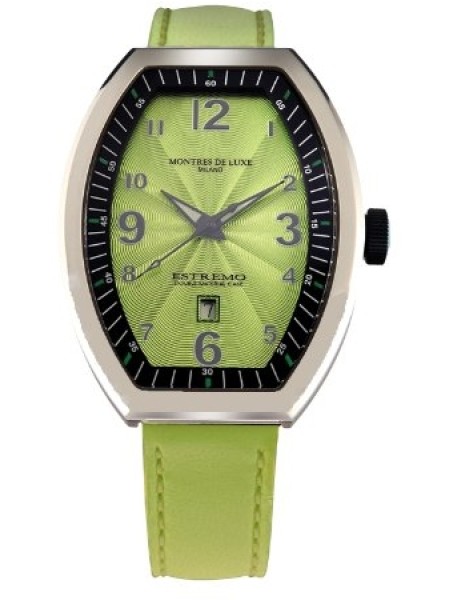 Montres De Luxe 09EX-L/A8304 Relógio para mulher, pulseira de cuero real