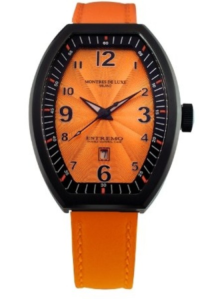 Montres De Luxe 09EX-L8302 Damenuhr, real leather Armband
