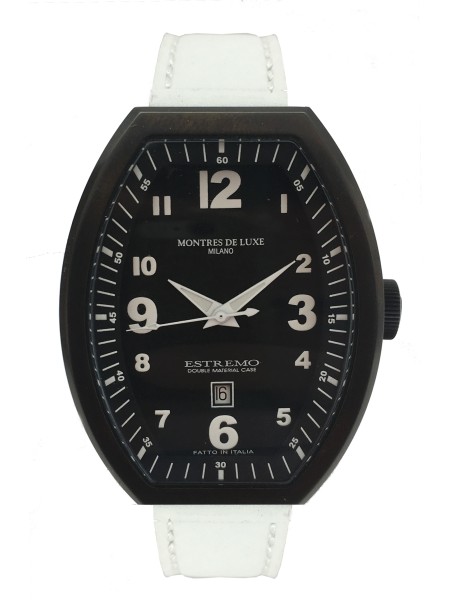 Montres De Luxe 09EX-LAB-8300 dámske hodinky, remienok real leather