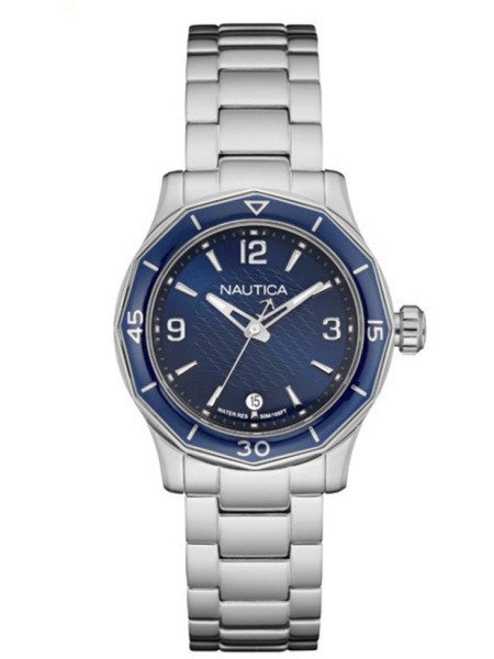 Nautica NAD16532L γυναικείο ρολόι, με λουράκι stainless steel