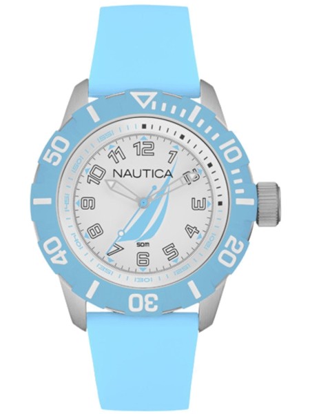 Nautica NAI08515G men's watch, caoutchouc strap