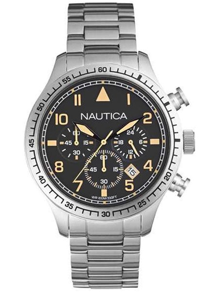 Nautica A18712G men's watch, stainless steel strap