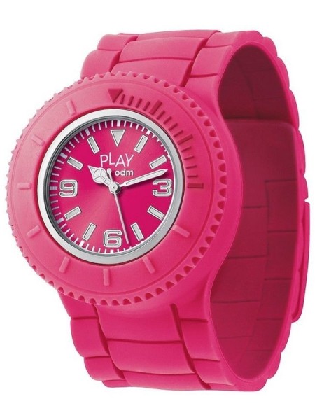 Odm PP001-03 γυναικείο ρολόι, με λουράκι silicone
