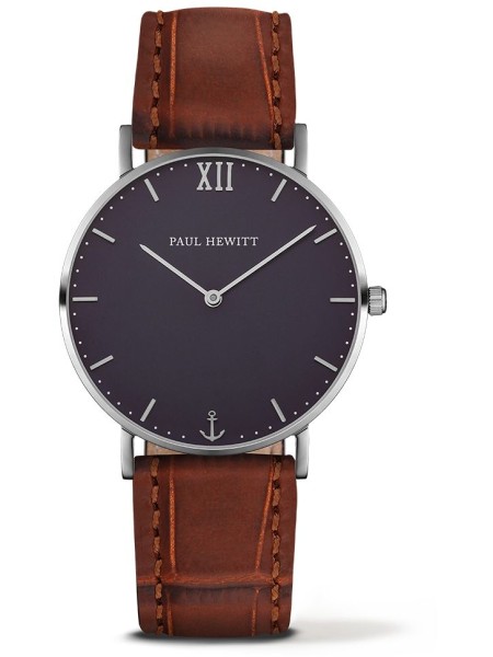 Paul Hewitt PHSASSMB14M ladies' watch, real leather strap