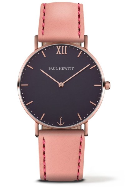 Paul Hewitt PH-SA-RSTB24M Relógio para mulher, pulseira de cuero real
