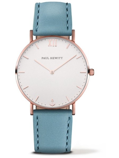 Paul Hewitt PH-SA-RSTW23S Relógio para mulher, pulseira de cuero real