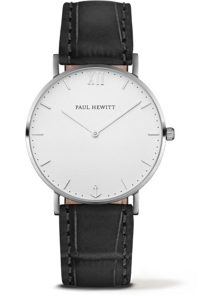 Paul Hewitt PH-SA-SSTW15S ladies' watch, real leather strap