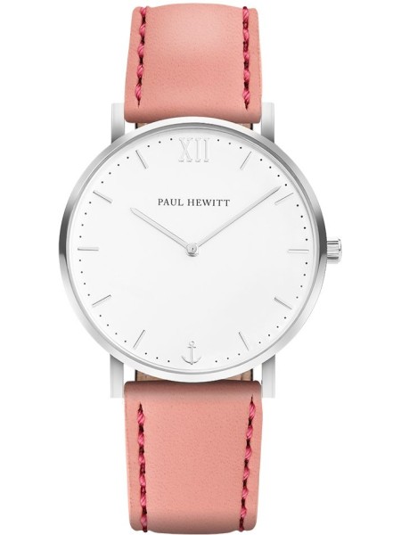 Paul Hewitt PH-SA-SSTW24M γυναικείο ρολόι, με λουράκι real leather