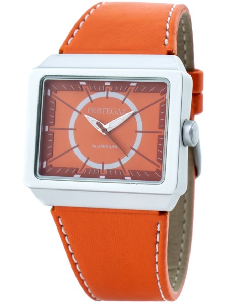 Pertegaz P23004-O γυναικείο ρολόι, με λουράκι real leather