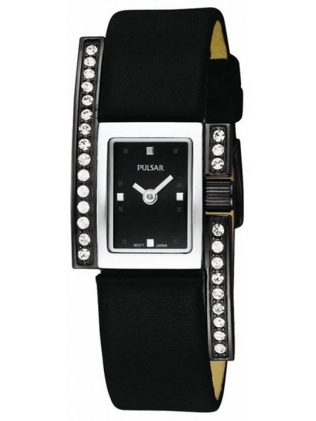 Pulsar PEGD11X1 Relógio para mulher, pulseira de cuero real