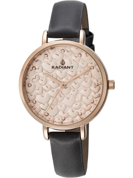 Radiant RA431601 damklocka, äkta läder armband