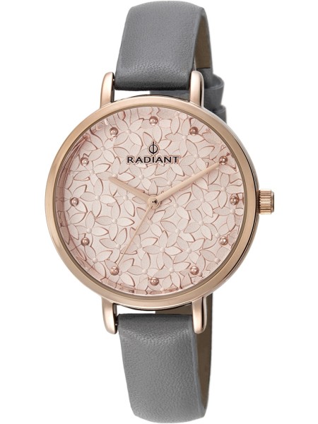 Radiant RA431603 ladies' watch, real leather strap