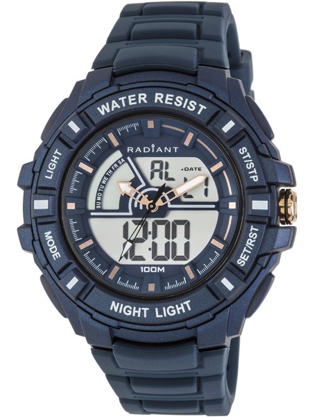 Radiant RA438602 men's watch, caoutchouc strap