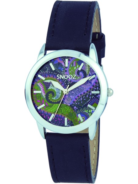 Snooz SAA1040-85 Relógio para mulher, pulseira de cuero real
