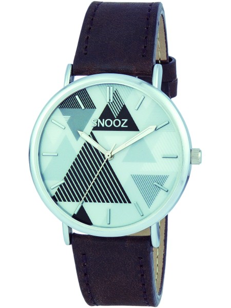 Montre pour dames Snooz SAA1041-67, bracelet cuir véritable
