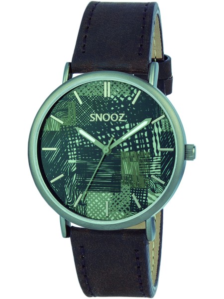 Snooz SAA1041-77 Relógio para mulher, pulseira de cuero real