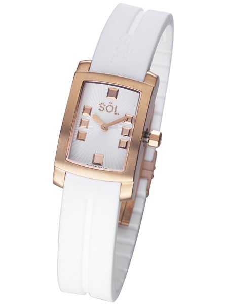 Sol 10011/3 dámské hodinky, pásek rubber