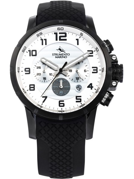 Strumento Marino SM125S-BKBNNR men's watch, silicone strap
