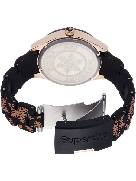 Superdry SYL150B ladies' watch, rubber strap