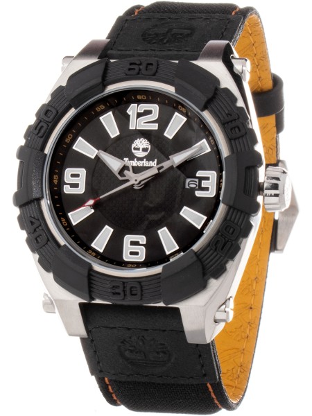 Timberland 13321JSTB07BB men's watch, cuir véritable strap