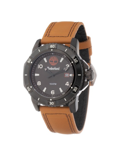 Timberland 13327JB-14MG men's watch, real leather strap