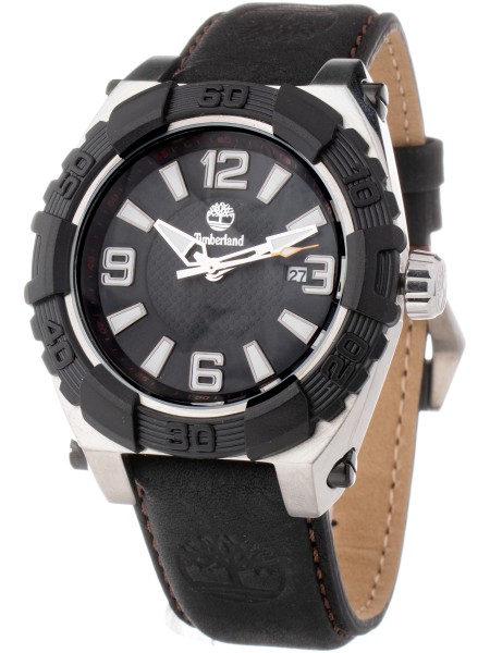 Timberland 13321JSTB02AZ men's watch, real leather strap