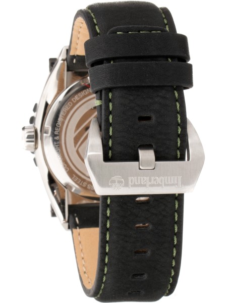 Timberland 13321JSTB02BN men's watch, cuir véritable strap