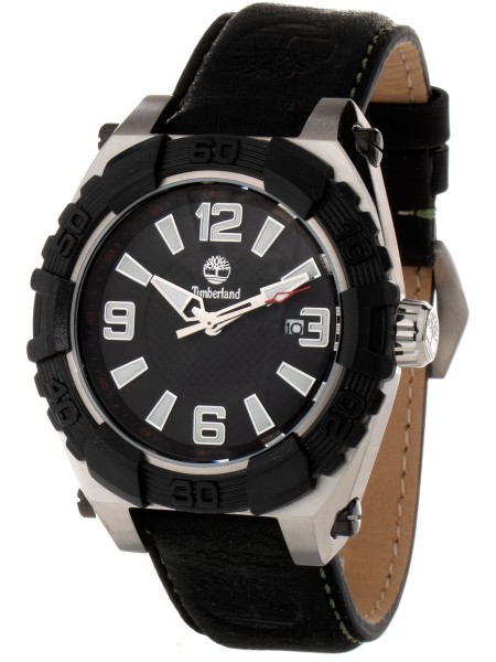 Timberland 13321JSTB02BN men's watch, cuir véritable strap