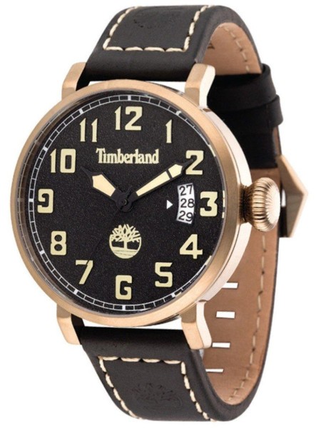 Timberland TBL14861JSK02 men's watch, real leather strap
