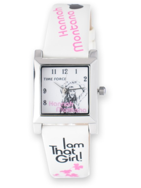 Time Force HM1003 Relógio para mulher, pulseira de cuero real