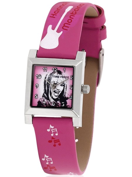 Time Force HM1004 Reloj para mujer, correa de cuero real