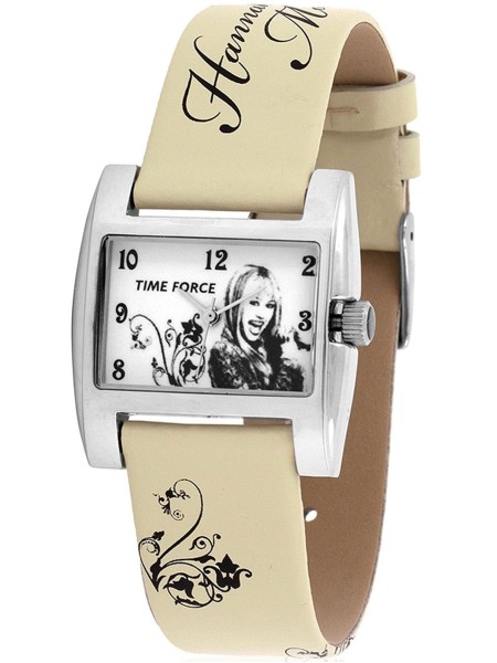 Time Force HM1008 ladies' watch, real leather strap