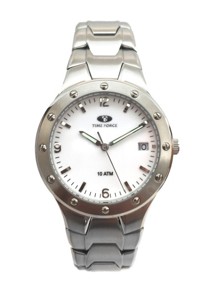 Time Force TF2264M-03M Relógio para mulher, pulseira de acero inoxidable