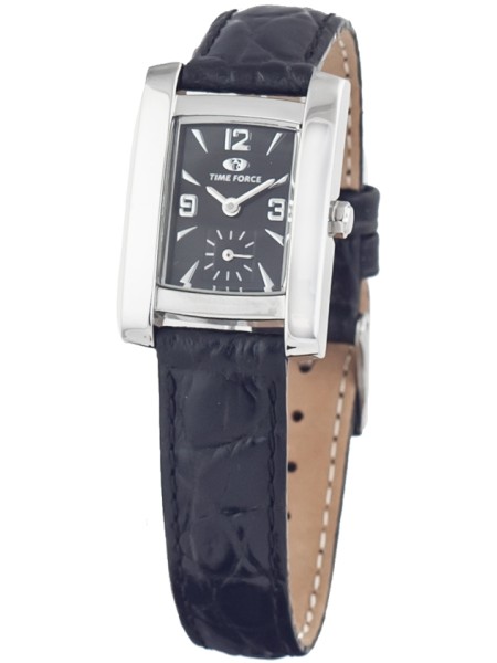 Time Force TF2341L-02 ladies' watch, real leather strap