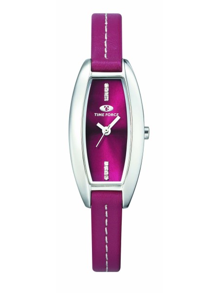 Time Force TF2568L-11-1 ladies' watch, real leather strap