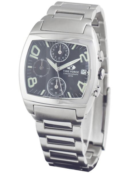 Time Force TF2589M-01M Herrenuhr, stainless steel Armband