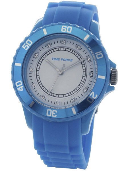 Time Force TF4024L13 ladies' watch, rubber strap