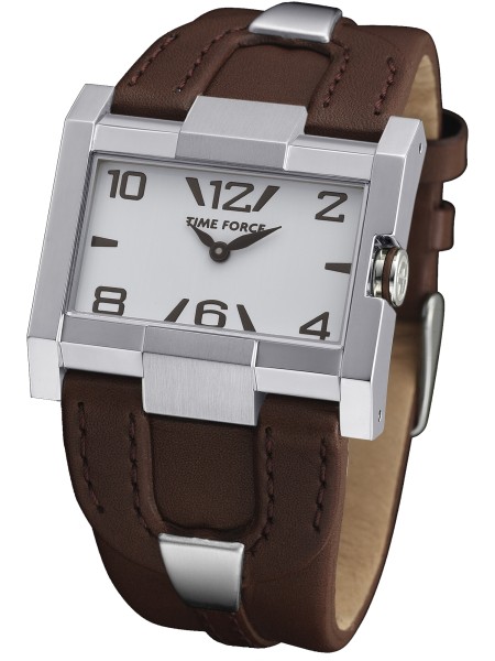 Time Force TF4033L12 ladies' watch, real leather strap