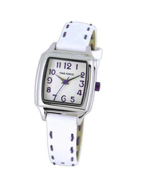 Time Force TF4114B06 ladies' watch, real leather strap