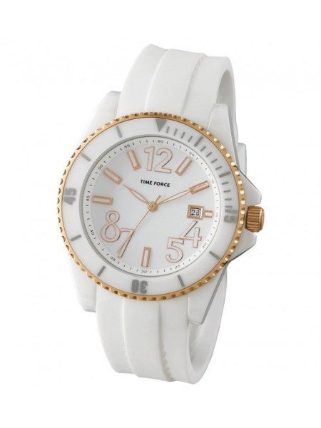 Time Force TF4186L11 ladies' watch, rubber strap