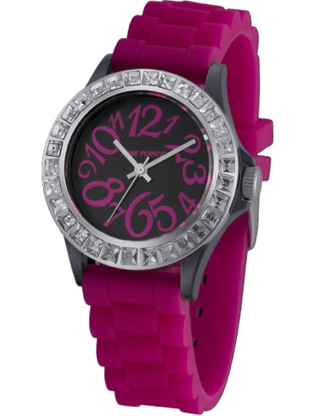 Time Force TF4006L06 ladies' watch, rubber strap