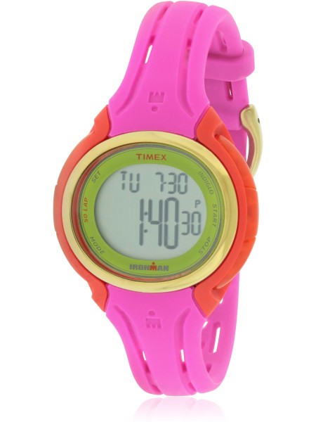 Timex TW5M02800 Relógio para mulher, pulseira de silicona