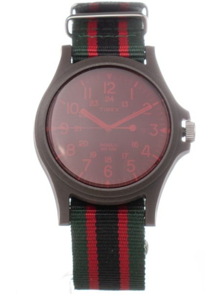 Timex TW2V12000LG herrklocka, nylon armband