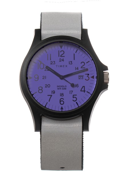 Timex TW2V14500LG Reloj para hombre, correa de textil