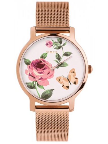 Timex TW2U19000 Γυναικείο ρολόι, stainless steel λουρί
