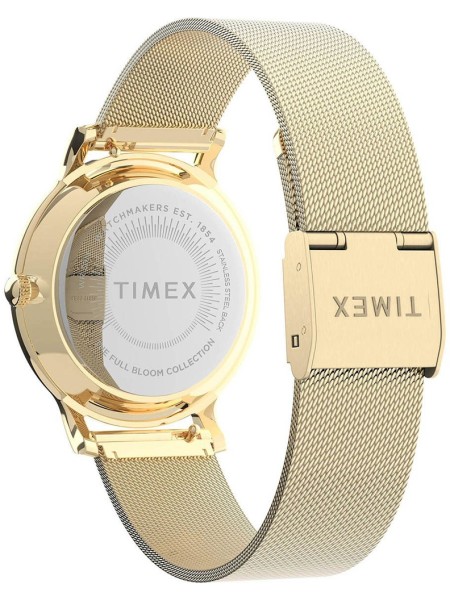 Timex TW2U19100 Reloj para mujer, correa de acero inoxidable