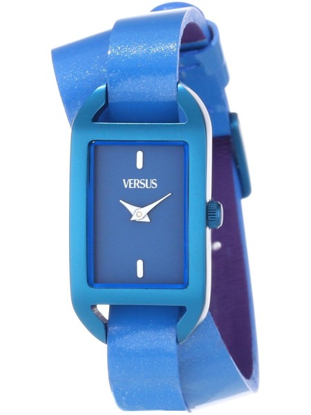 Versus by Versace SGQ030013 Relógio para mulher, pulseira de cuero real