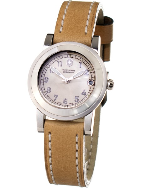 Victorinox V-25117 Relógio para mulher, pulseira de cuero real